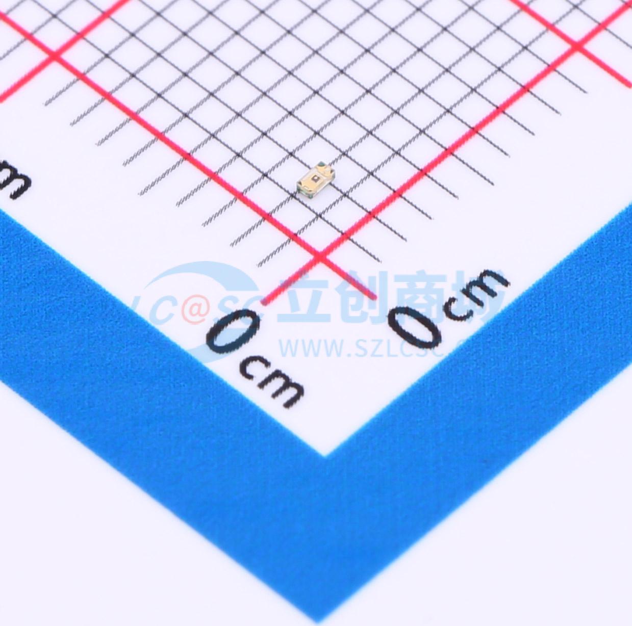 50只 发光二极管/LED A-SP136G2C-C01-3T 黄绿色 0402 电子元器件