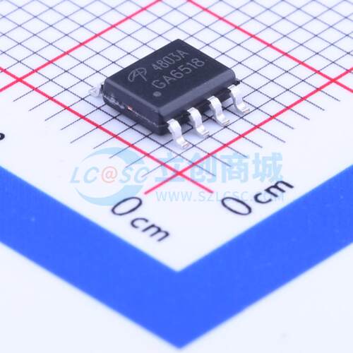 场效应管MOS AO4803A SOIC-8 30V 5A AOS 电子元器件配单