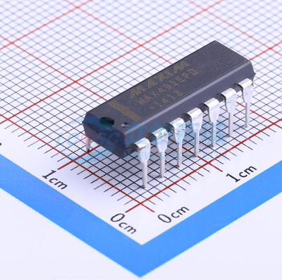 RS-485/RS-422芯片 MAX491EPD+ DIP-14 原装正品 电子元器件配单