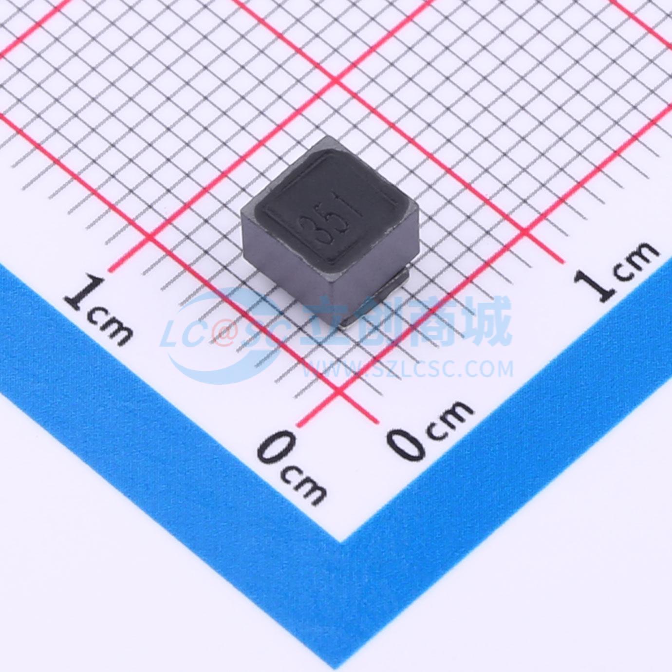 共模滤波器 SMDCM5040-351T SMD,5x4.8mm 350Ω@100MHz 2A 原