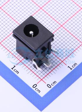 DC电源连接器 DC-039-1.65 插件 弯插 1.65mm 5.1mm 电子元器件