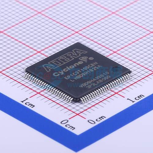 可编程逻辑器件(CPLD/FPGA) EP1C3T100C8N TQFP-100(14x14) 原装