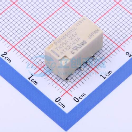 信号继电器 ATX204SA SMD,7.4x15mm 原装正品 电子元器件配单