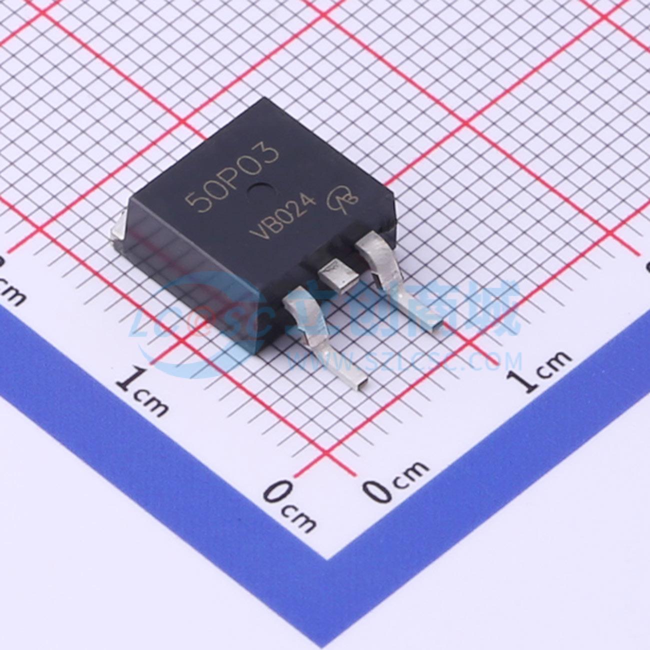 场效应管MOS CEB50P03-VB TO-263-2 30V 75A VBsemi微碧