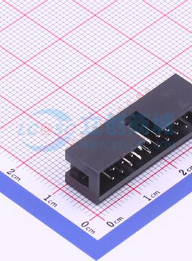 连接器 321018SG0ABK00A01 插件,P=2.54mm 2x9P 简牛座