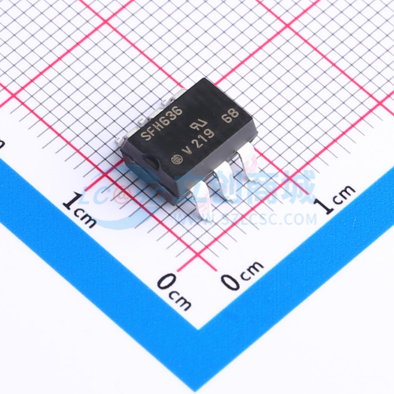 晶体管输出光耦 SFH636-X007T SMD-6P 原装正品 电子元器件配单