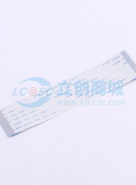 FFC连接线 JS05A-45P-100-4-8 P=0.5mm 45P 0.3mm 同向