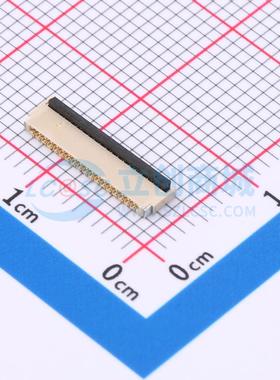 连接器 HC-FPC-03-09-35RLTAG SMD,P=0.3mm,卧贴 翻盖式 35P 下接