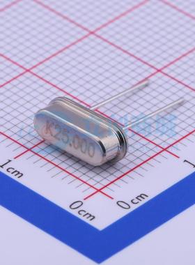 无源晶振 KUS250002020 HC-49S 25MHz ±20ppm 20pF 电子元器件
