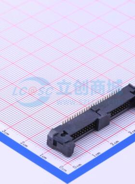 连接器 Z-S230323150M2BSP1 SMD,P=1.27mm 2x25P 牛角扣