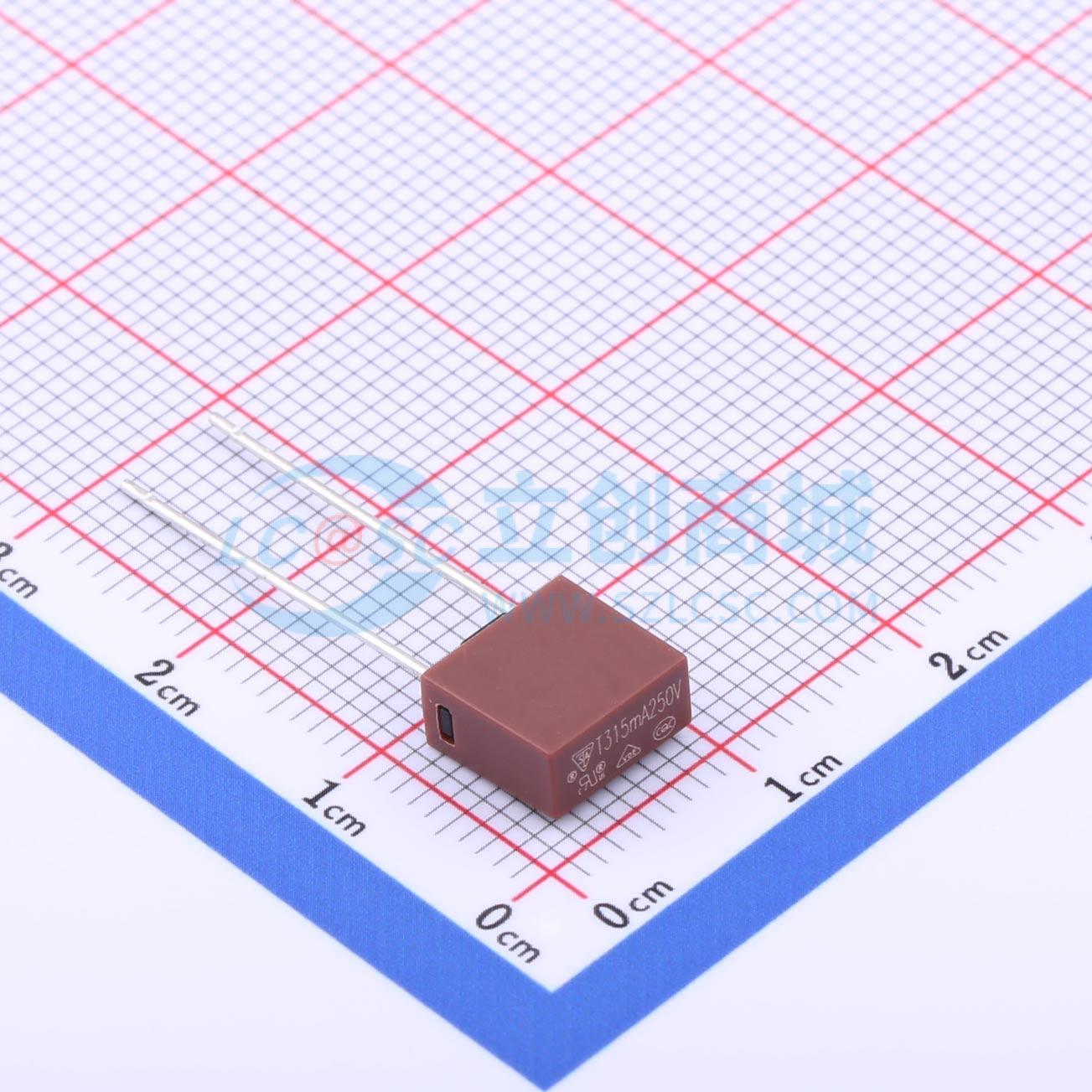 一次性保险丝 2010T315mA250V 插件 原装正品 电子元器件配单