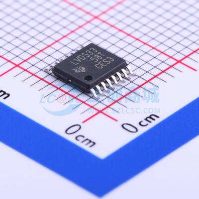LVDS芯片 SN65LVDS33PWR TSSOP-16 原装正品 电子元器件配单