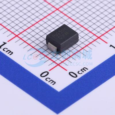 TVS/ESD管 P6SMB36CA-AU SMB 30.8V 12A PANJIT(强茂)