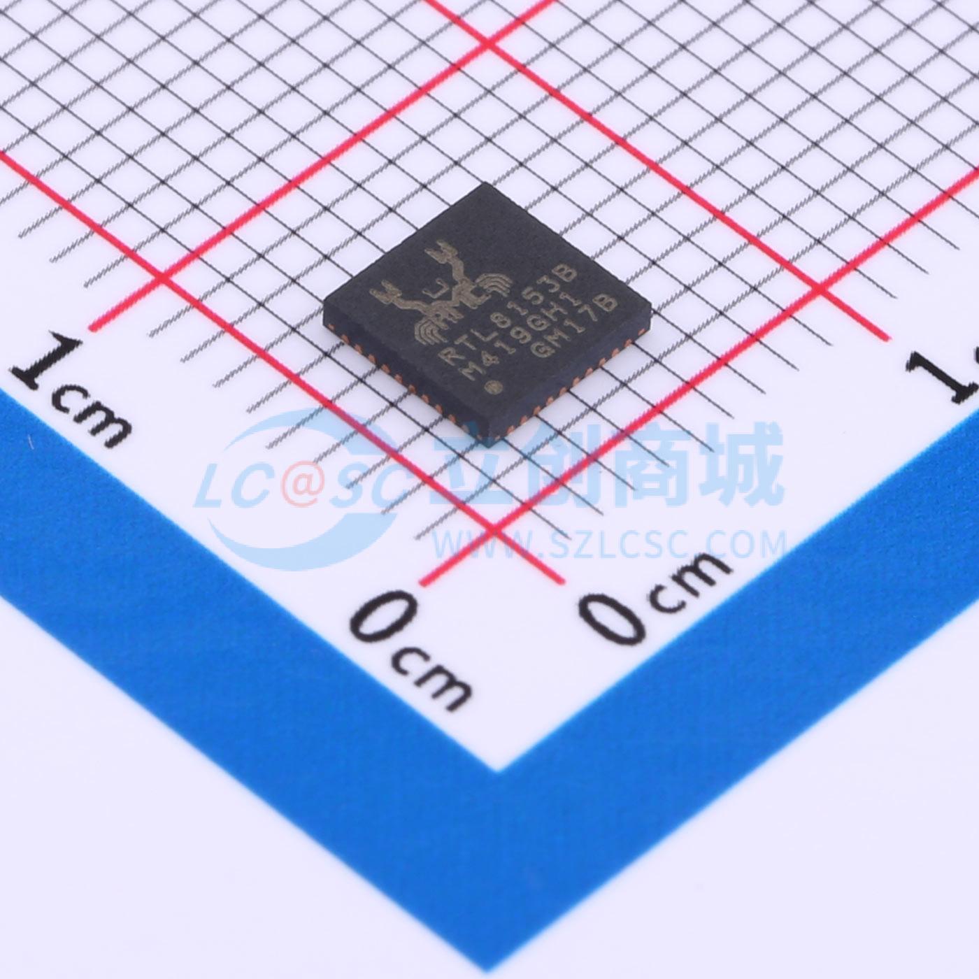 以太网收发器 RTL8153B-VB-CG QFN-40-EP(5x5) 电子元器件配单