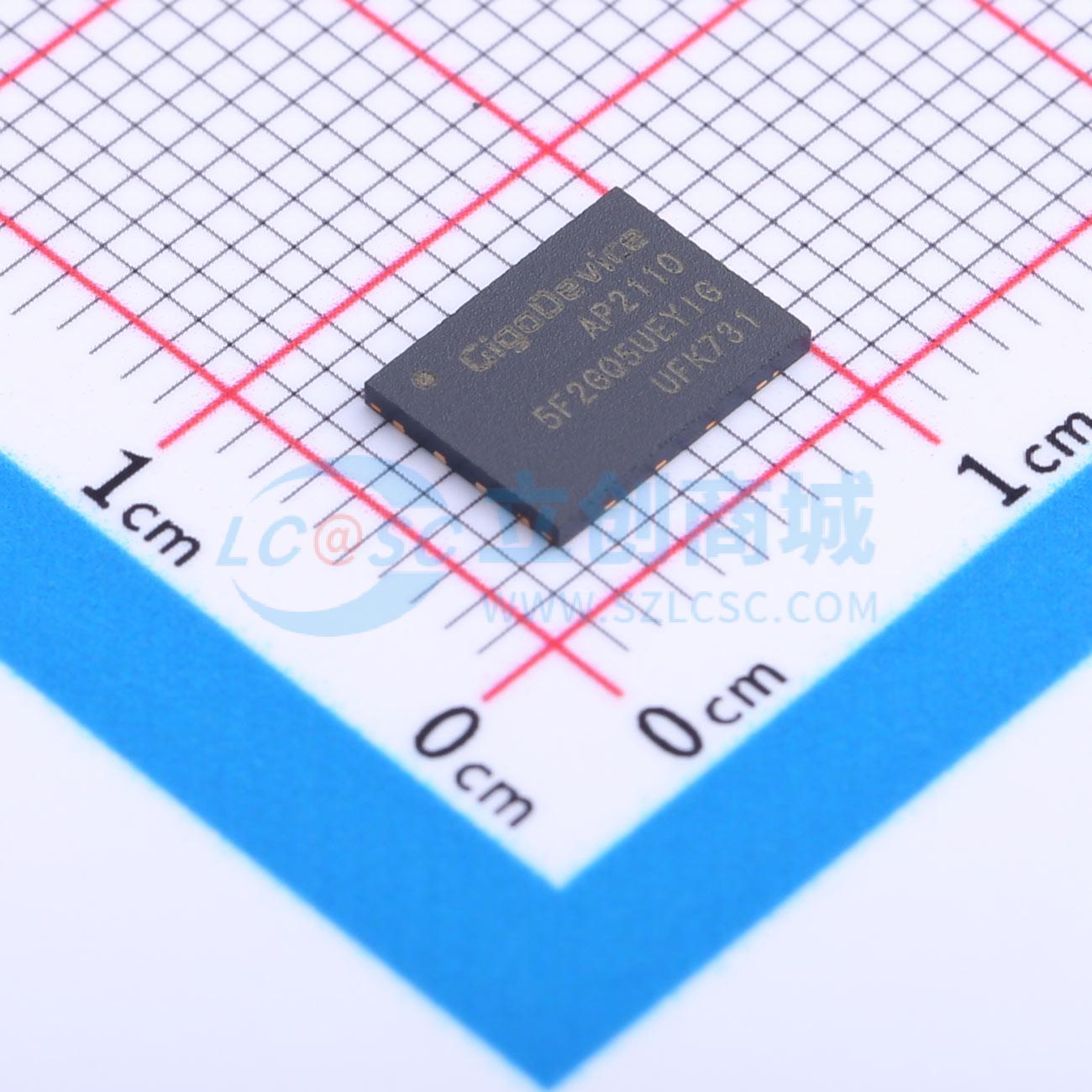 NAND FLASH GD5F2GQ5UEYIGR WSON-8-EP(6x8) 原装 电子元器件配单