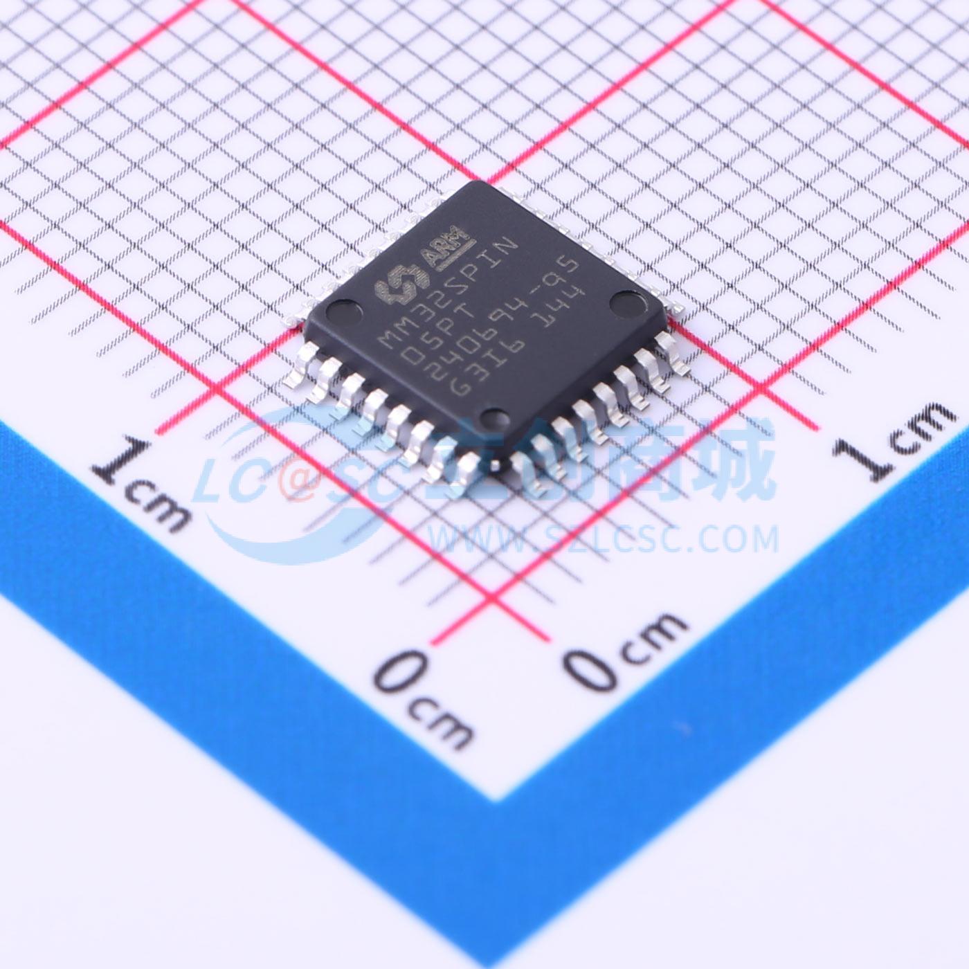 单片机(MCU/MPU/SOC) MM32SPIN05PT LQFP-32(7x7) 电子元器件配单