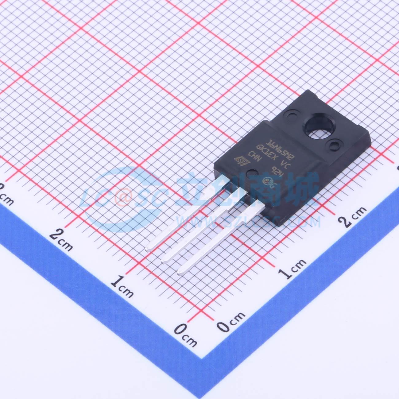 场效应管(MOSFET) STF16N65M2 TO-220FP 650V 11A ST(意法半导体)