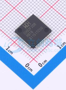 单片机(MCU/MPU/SOC) CH32F208RBT6 LQFP-64M(10x10) 电子元器件