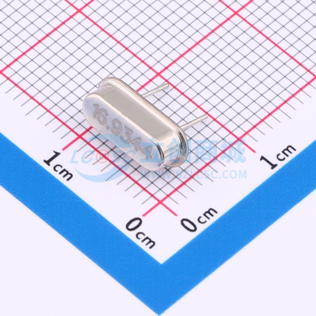 无源晶振 KUS1693A2030 HC-49S 16.9344MHz ±30ppm 20pF 原装