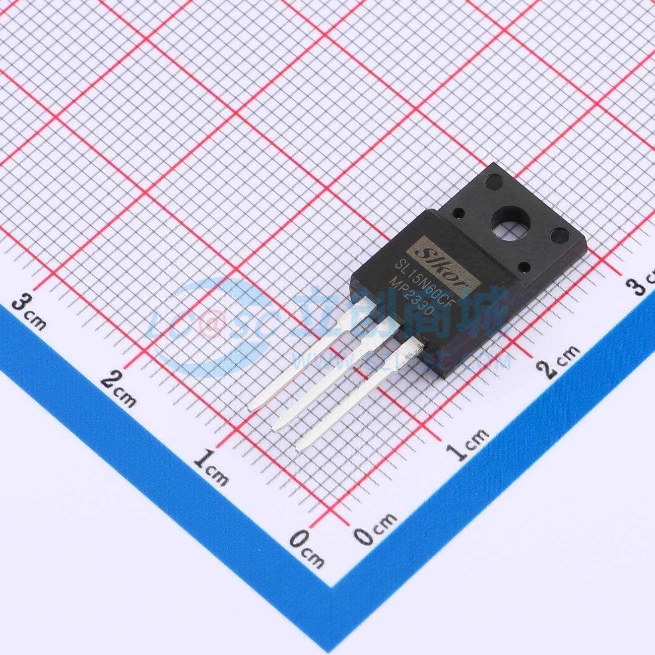 场效应管MOS SL15N60CF TO-220F Slkor(萨科微) 电子元器件