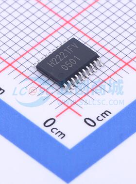 数模转换芯片DAC BH2221FV-E2 SSOP-20-4.4mm 电子元器件配单