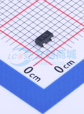 三极管(BJT) FMMT415TD SOT-23 500mA 100V DIODES(美台) 原装