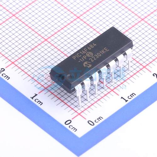 单片机(MCU/MPU/SOC) PIC16F684-I/P PDIP-14 电子元器件配单