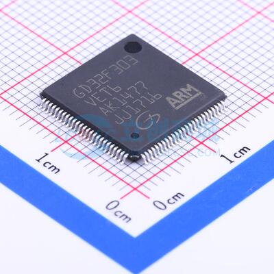 单片机(MCU/MPU/SOC) GD32F303VET6 LQFP-100(14x14) 电子元器件