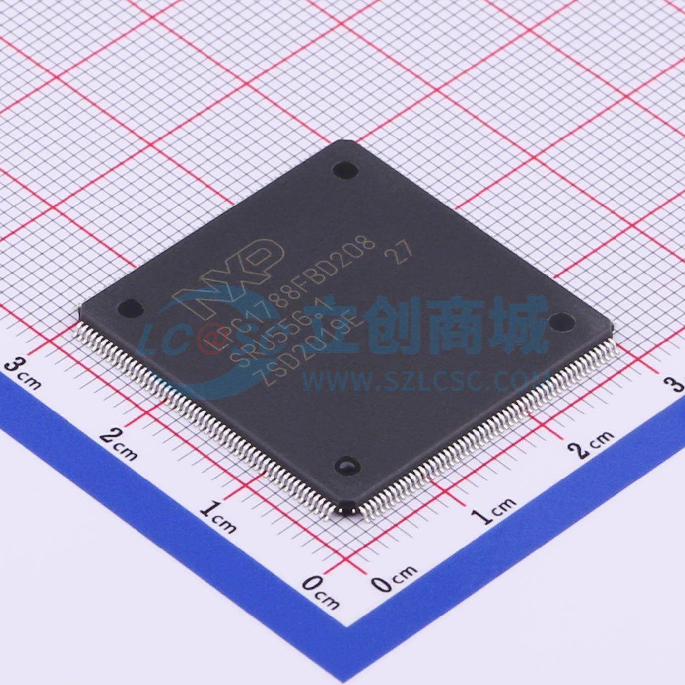 单片机(MCU/MPU/SOC) LPC1788FBD208K LQFP-208(28x28) 原装正品