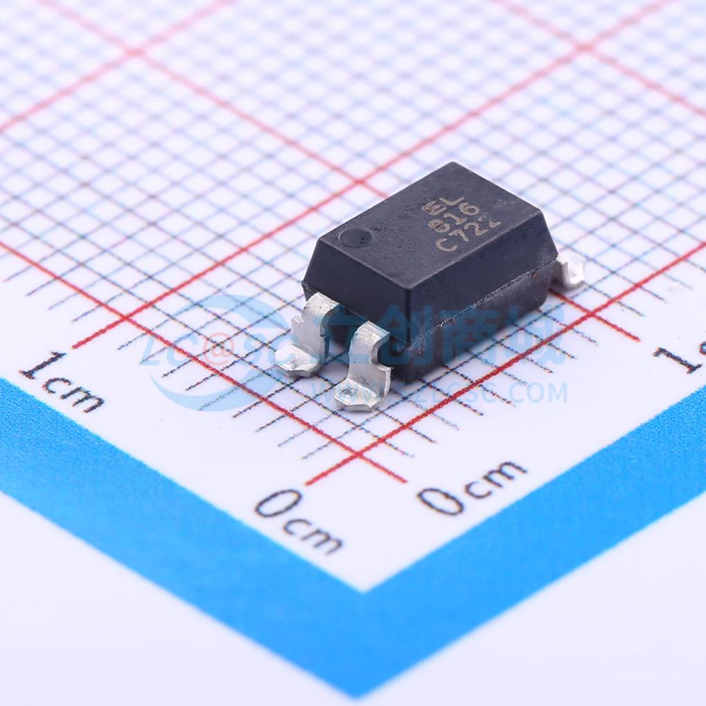 晶体管输出光耦 EL816S1(C)(TU)-F SMD-4P 原装 电子元器件配单