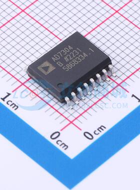 数模转换芯片DAC AD7304BRZ SOIC-16-300mil ADI(亚德诺) 原装