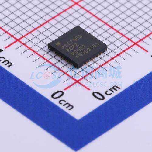 电能计量芯片 ADE7953ACPZ-RL LFCSP-28(5x5) ADI(亚德诺) 原装
