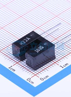 槽型光电开关(光电晶体管输出) H22A2 DIP-4 原装 电子元器件配单