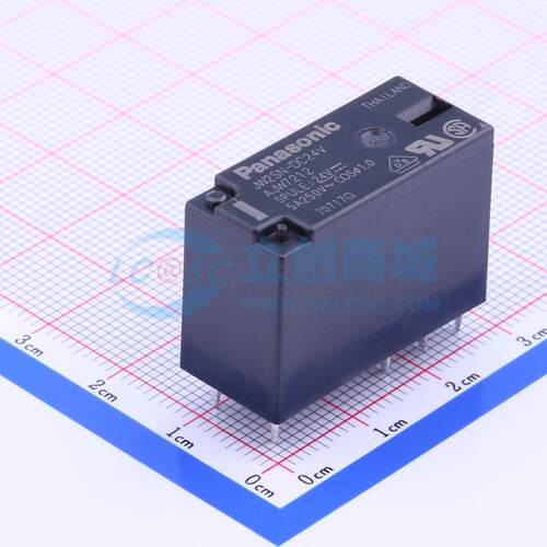 功率继电器 JW2SN-DC24V DIP,12.8x28.6mm 24V 电子元器件配单