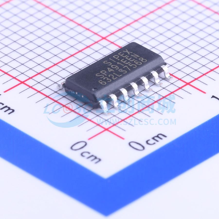 RS-485/RS-422芯片 SP491EEN-L/TR SOIC-14 原装 电子元器件配单