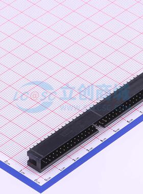 连接器 321064SG0ABK00A02 插件,P=2.54mm 2x32P 简牛座