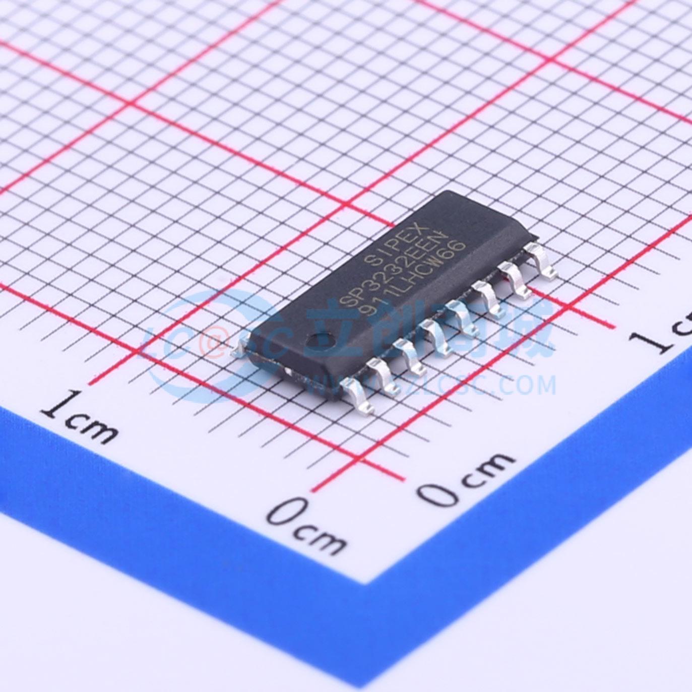 RS232芯片 SP3232EEN-L/TR SOIC-16 原装正品 电子元器件配单