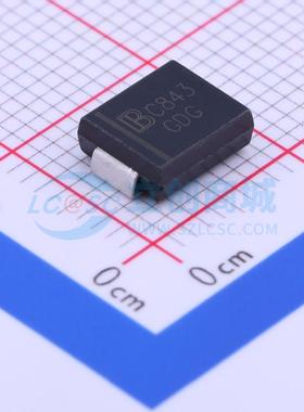 TVS/ESD管 SMCJ6.0A/TR13 DO-214AB(SMC) 6V 145.7A 君耀