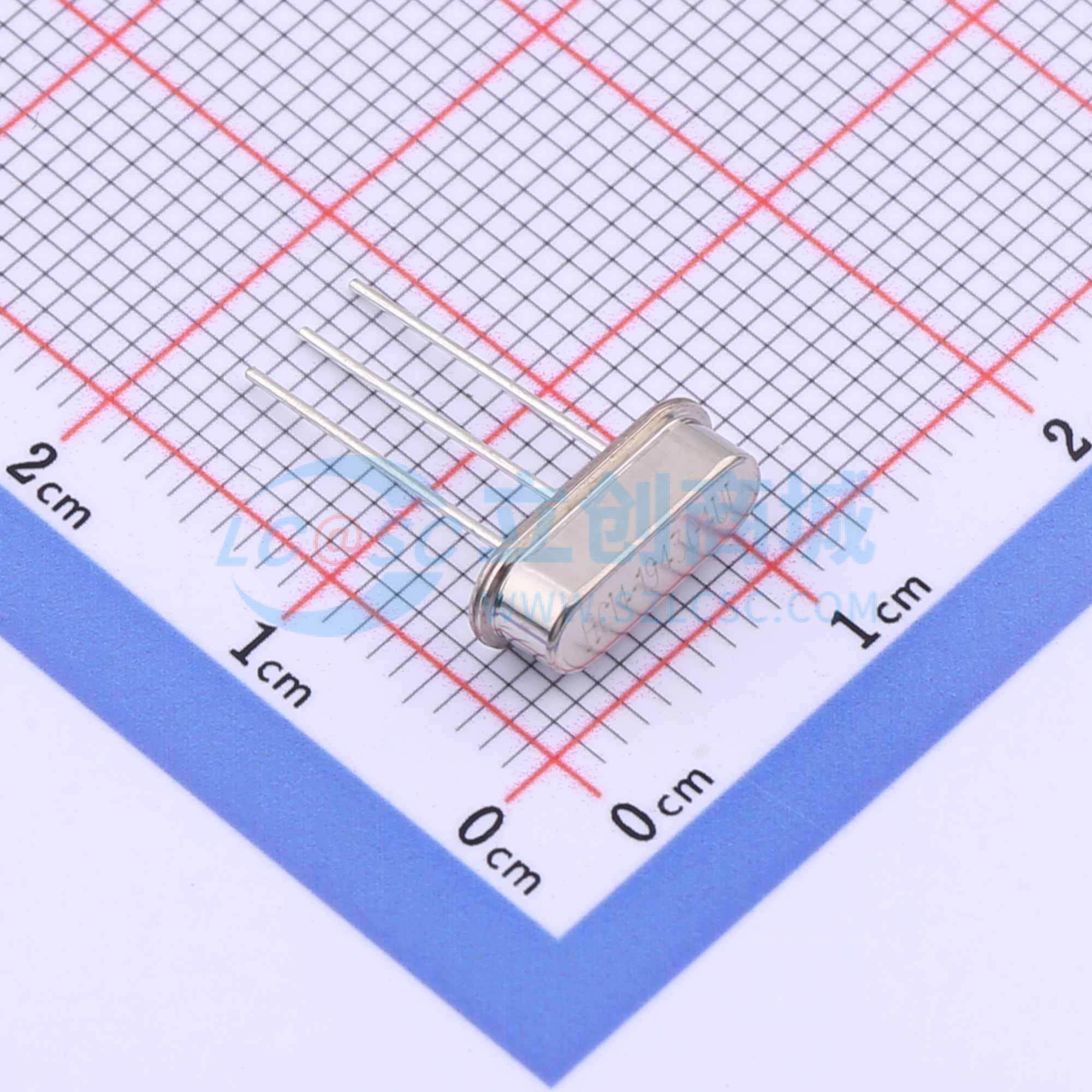 无源晶振 X49ST3-4.194304-F18JJDTL HC-49S 4.194304MHz ±30ppm