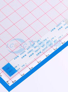 FFC连接线 JS05B-22P-080-4-8 P=0.5mm 22P 0.3mm 反向