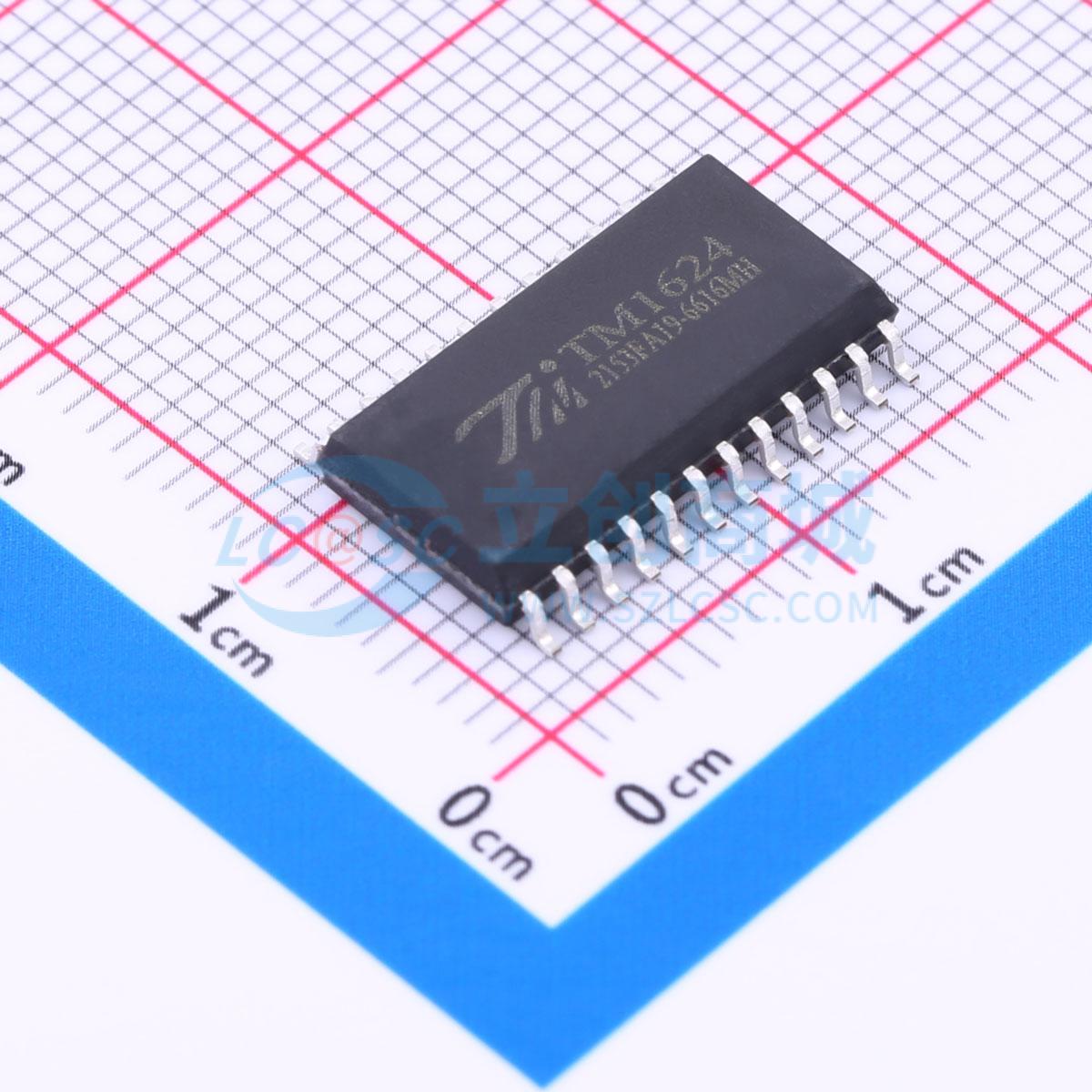 数码管驱动 TM1624(TA1323C) SOP-24 原装正品 电子元器件配单