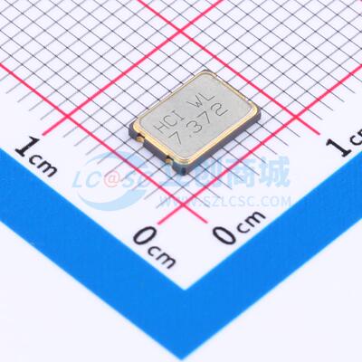 无源晶振 0175M473728F18DTNJL SMD7050-4P 7.3728MHz ±10ppm 18