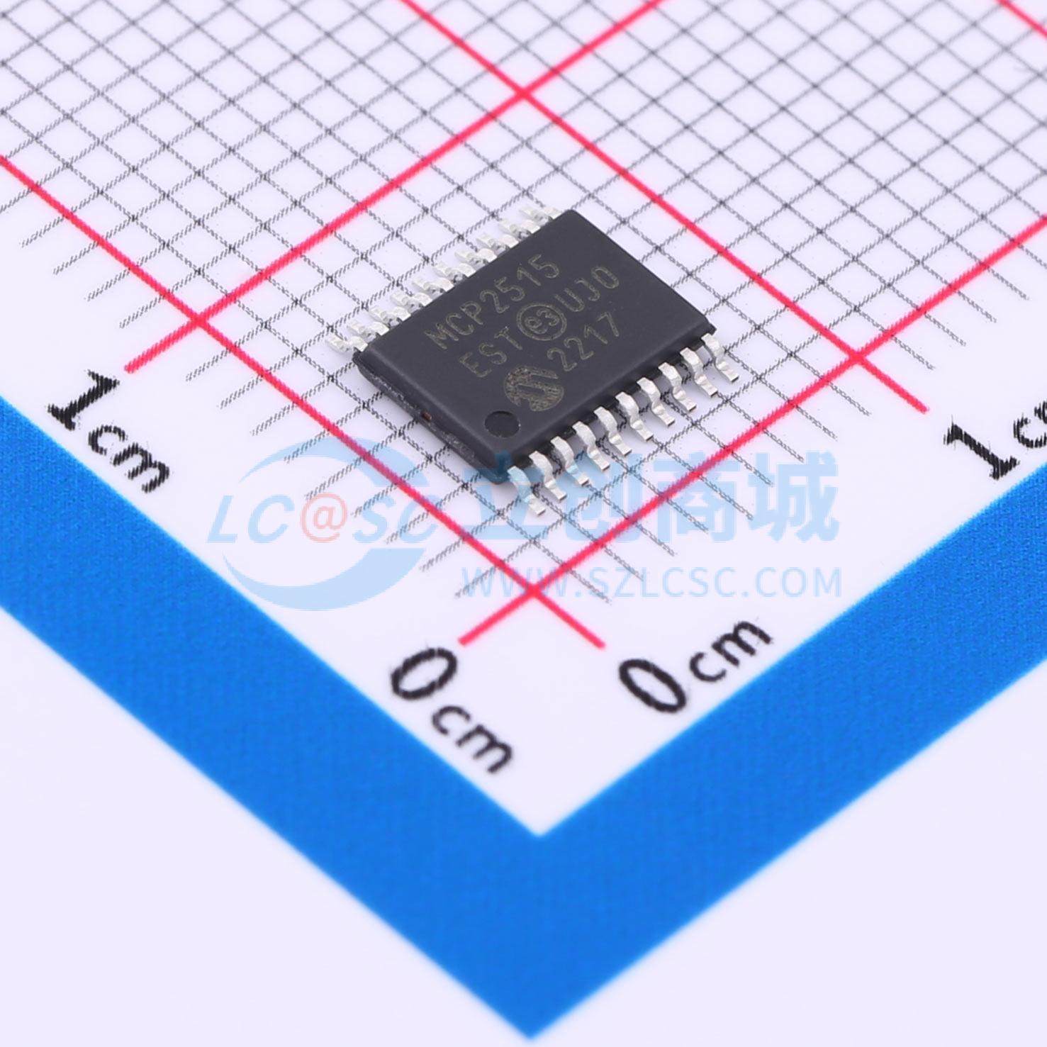 CAN控制器 MCP2515T-E/ST TSSOP-20 原装正品 电子元器件配单