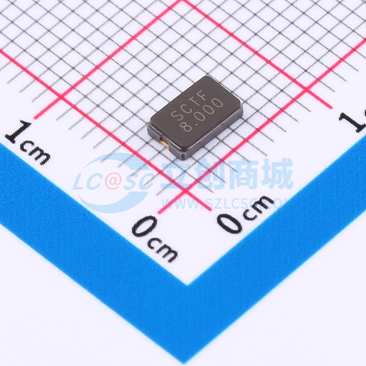 无源晶振 SX5A8.000F1010F30G SMD5032 8MHz ±10ppm 10pF 原装
