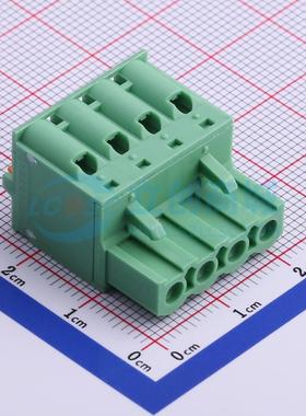 插拔式接线端子 1873074 P=5.08mm 插头 1x4P 电子元器件配单