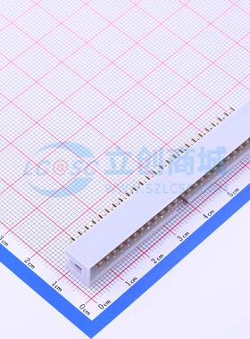 连接器 Z-231011850106 插件,P=2.54mm 2x25P 简牛座