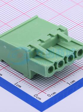 插拔式接线端子 WJ2EDGKB-5.08-4P P=5.08mm 插头 1x4P 原装正品