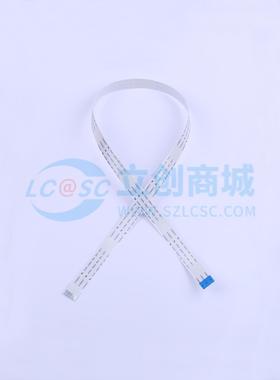 FFC连接线 10P 间距1.0mm 长50CM 反向 P=1mm 10P 0.303mm 反向