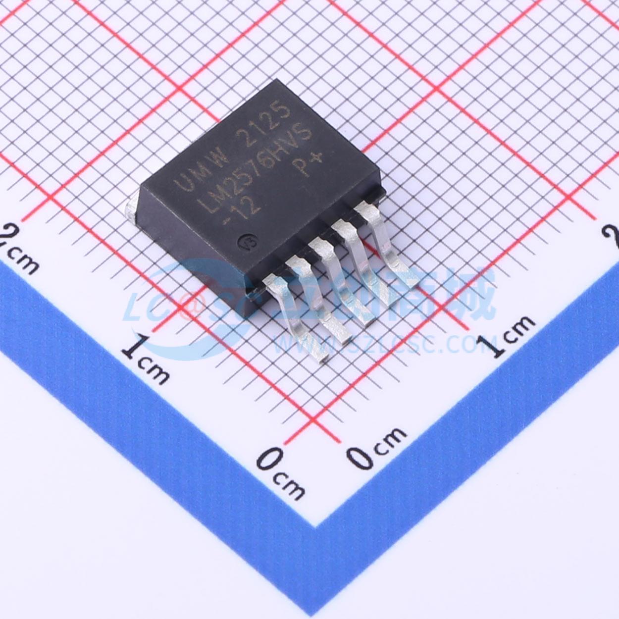 DC-DC电源芯片 LM2576HVS-12 TO-263-5 原装正品 电子元器件配单