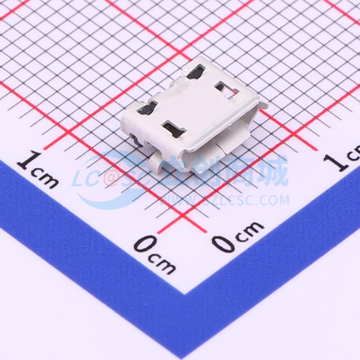 USB连接器 ZX62D-B-5PA8(30) SMD 母 卧贴 原装 电子元器件配单